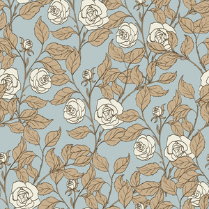 floral ,    vintage