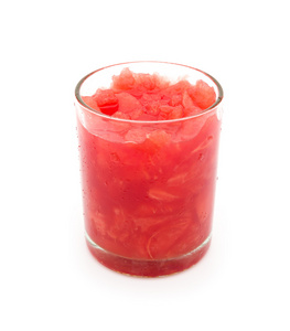 新鲜西瓜汁图片