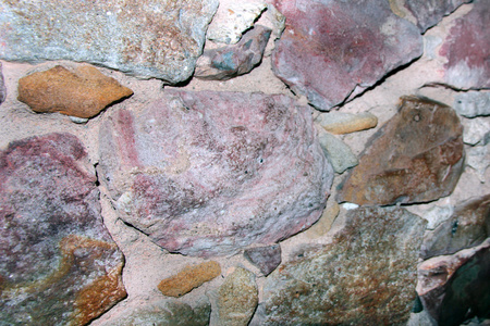 花岗岩的墙