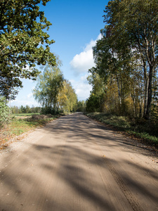 空乡村道路