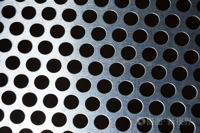 带孔的背景