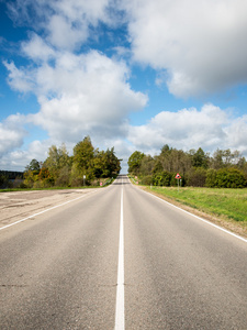 空乡村道路