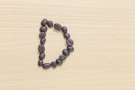 字母表的咖啡豆