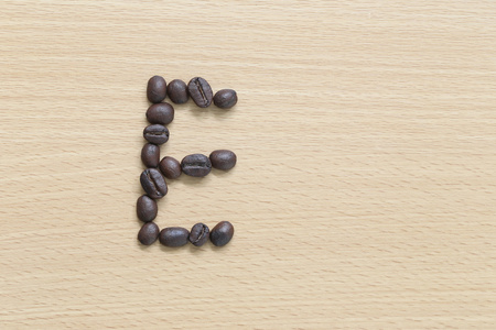 字母表的咖啡豆