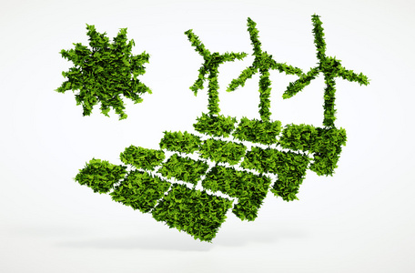 生态可持续能源概念