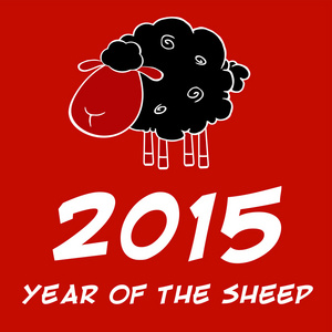 黑羊羊 2015年设计卡的一年