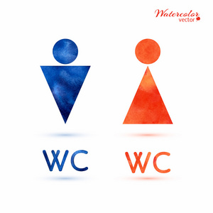 公共更衣室卫生间, 更衣室, 男性, 女性,wc 标志.照片