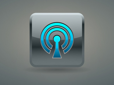 按钮图标的 wifi照片