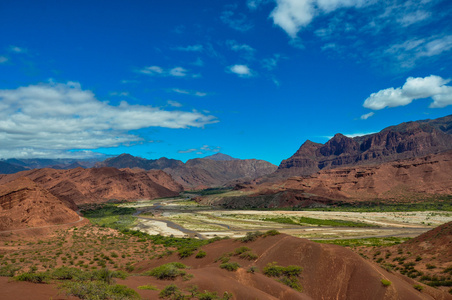 拉科夫达拉斯维加斯寇，北阿根廷的沙漠景观