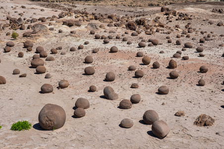 ischigualasto 岩层在 valle de la luna 阿根廷