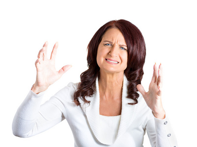 现状不满现状的女人照片