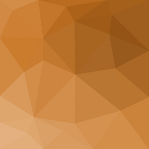 抽象三角几何橙色背景