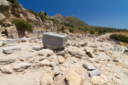 Knidos，达特恰，土耳其的废墟