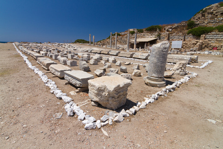 Knidos，达特恰，土耳其的废墟