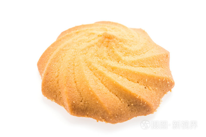 cookie在白色隔离