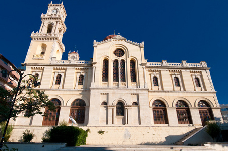阿吉奥斯米纳斯大教堂。 克里特岛上的赫拉克利昂市