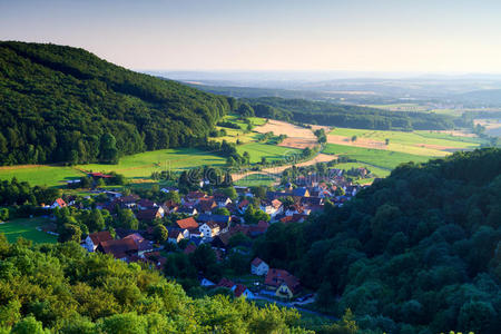 巴伐利亚乡村景观
