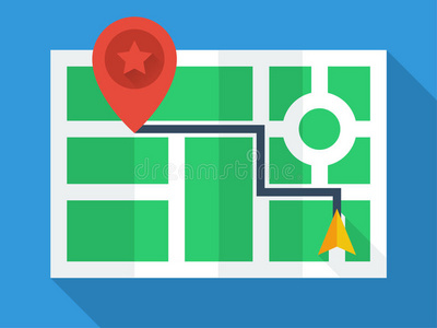 gps地图俯视图照片