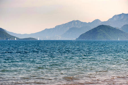 马尔马里斯有游艇的海湾