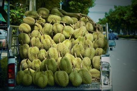 卖榴莲榴莲店照片