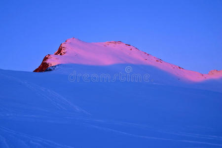 冬季山顶