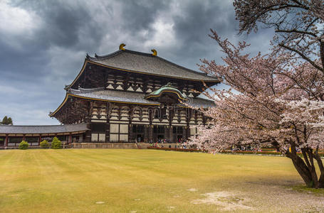 日本奈良的东大寺