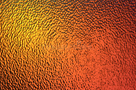 橙色楔的玻璃金橙色和黄色玻璃背景-抽象艺术和颜色照片