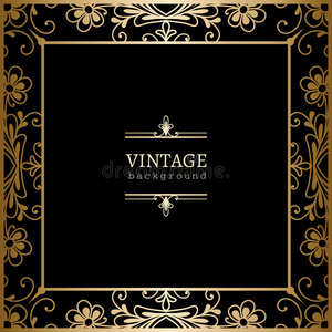 黑色中国风边框图片