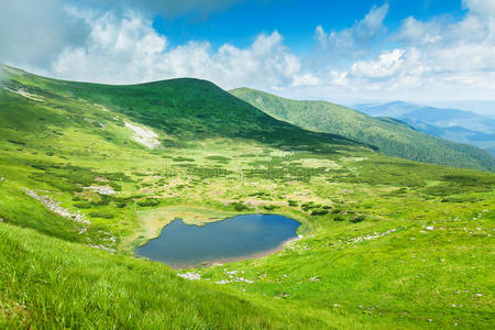 高山湖泊