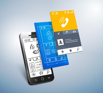 装置 电话 图形用户界面 应用 特征 智能手机 图表 应用程序