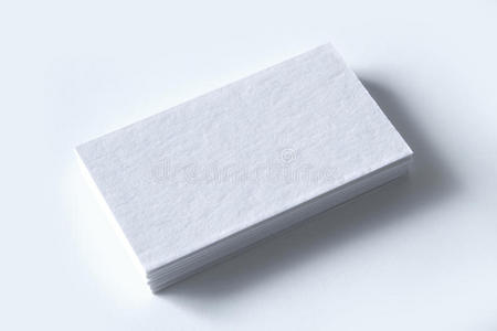 白色空白名片图片