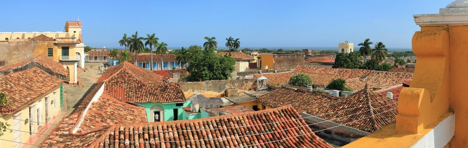 查看过屋顶在特立尼达，古巴教科文组织世界遗产站点