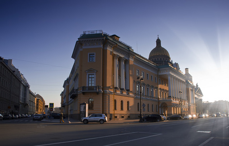admiralteisky 大街，圣彼得堡，俄罗斯