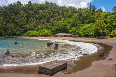 hana，毛伊岛的海滩