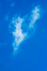 蓝蓝的天空云朵背景