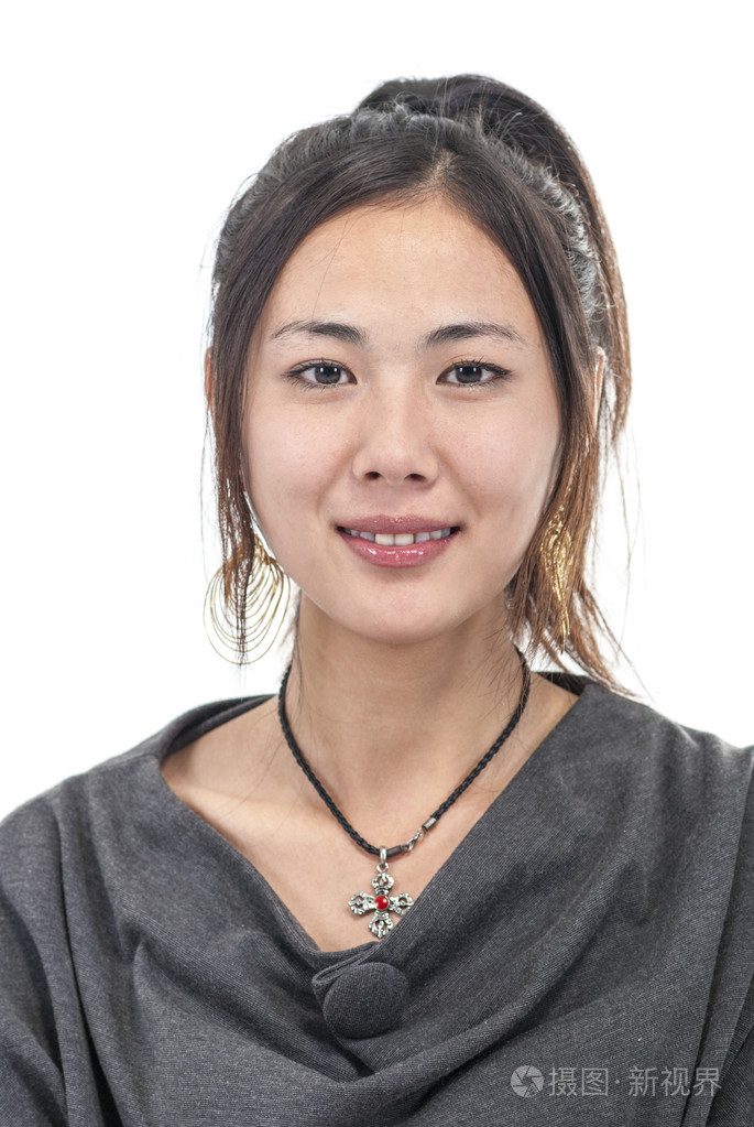 美丽的中国女人肖像