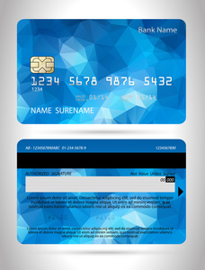 信用卡设计模板