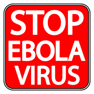 埃博拉病毒站牌