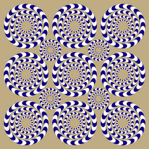 旋转圆(错觉).照片