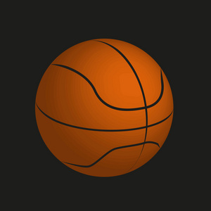 矢量绘图的篮球