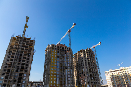 建筑用起重机上建设