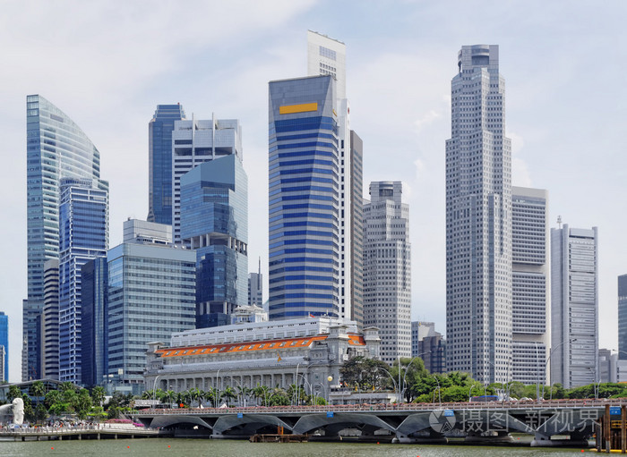 新加坡城市天际线