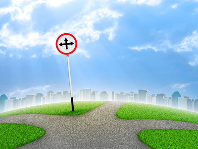 十字路口道路图片大全