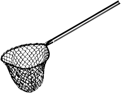 渔网插画