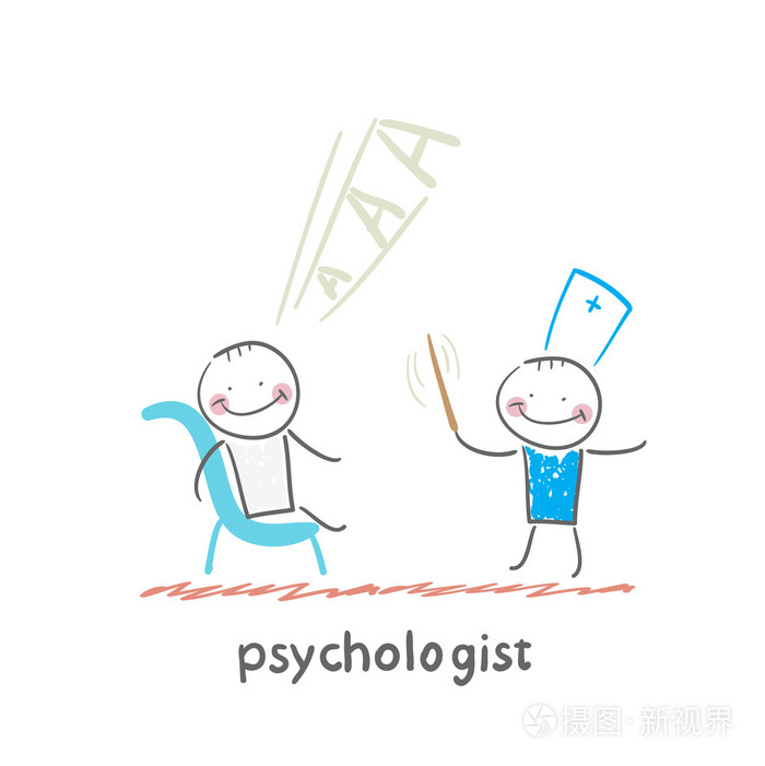 心理学家进行了一根棍子