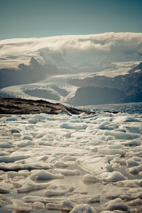 jokulsarlon 冰川泻湖冰岛瓦特纳冰原国家公园