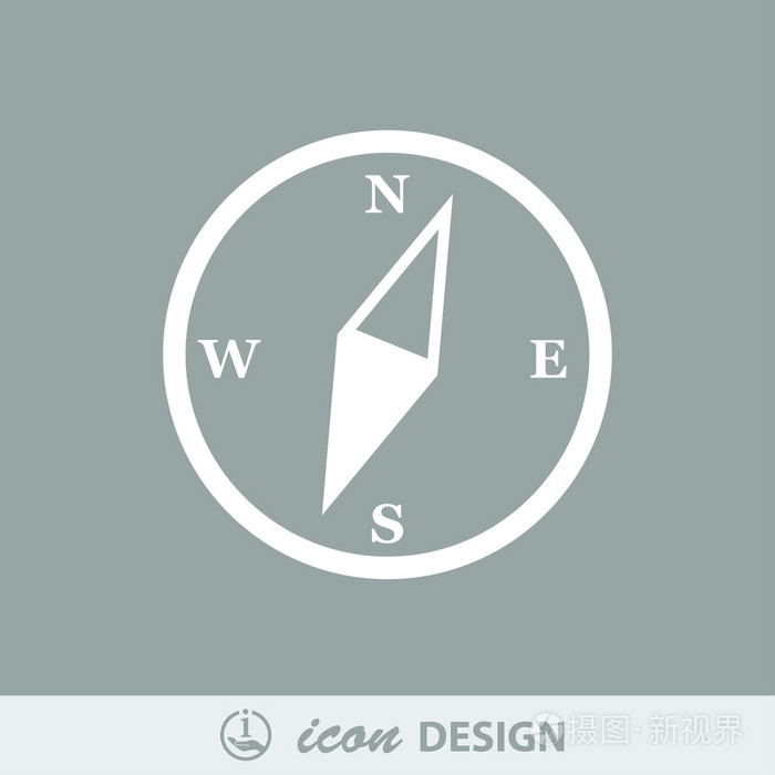 指南针图标