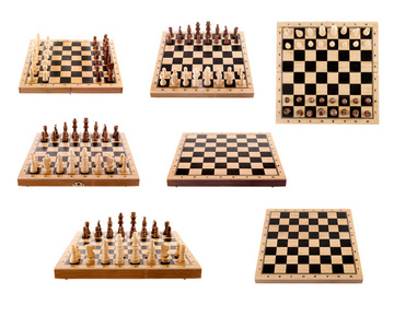 国际象棋棋盘与棋子一套
