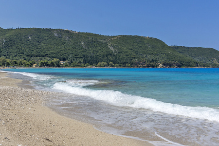 阿基 Ioannis 海滩，莱夫卡达，爱奥尼亚群岛