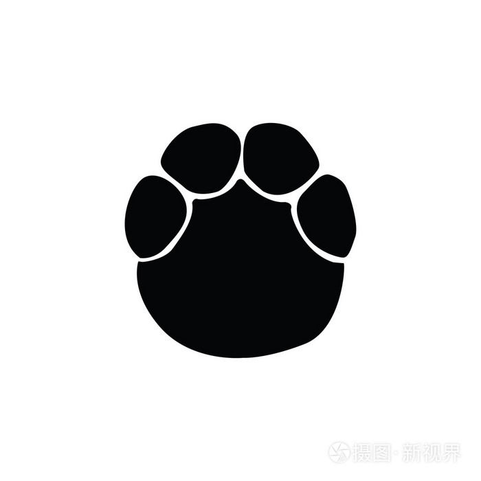 大象footprin插画-正版商用图片1h3h4n-摄图新视界